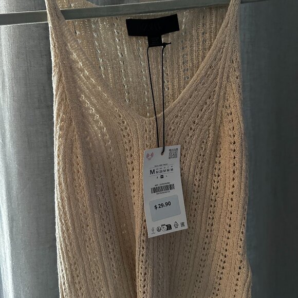 ZARA Knit Tank Top – Size M - Picture 1 of 3